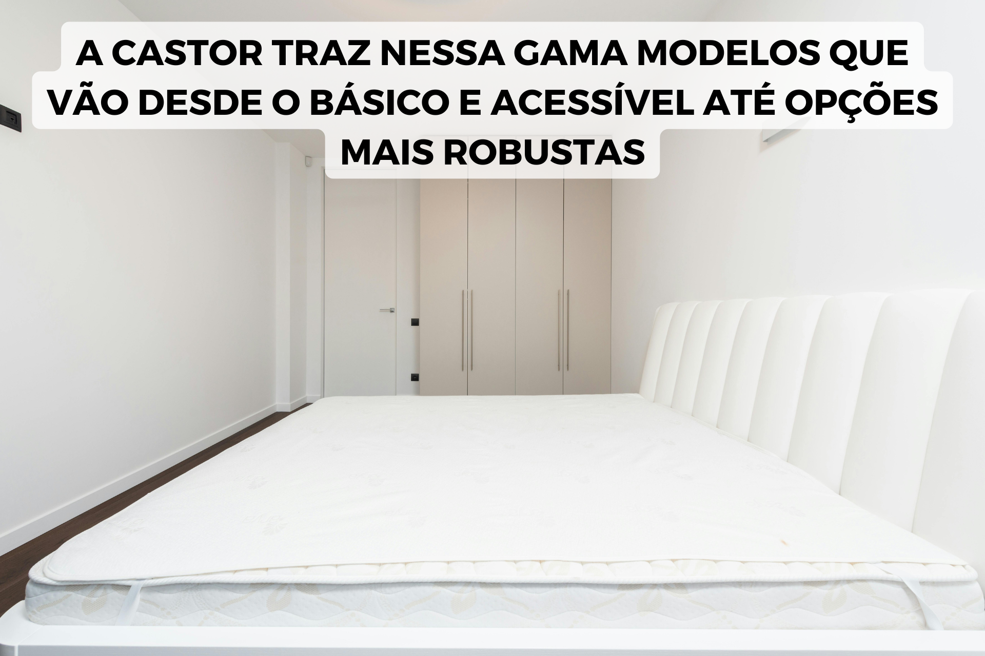 sleep max castor opções de colchões